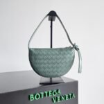 Bottega Venetawoven crescent bag