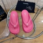 Chanel flip flops