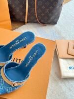 L's new retro denim cat and slipper sandals - Image 9