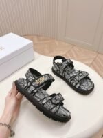 dior2024 Velcro sandals and slippers - Image 5