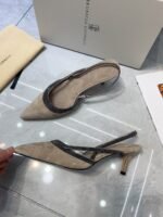 Brunelleocucinelli: New mid-heeled sandals with leather outsole - Image 4