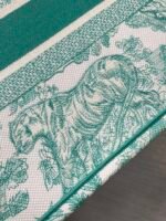The latest green color scheme of  Tote tiger embroidery, - Image 5