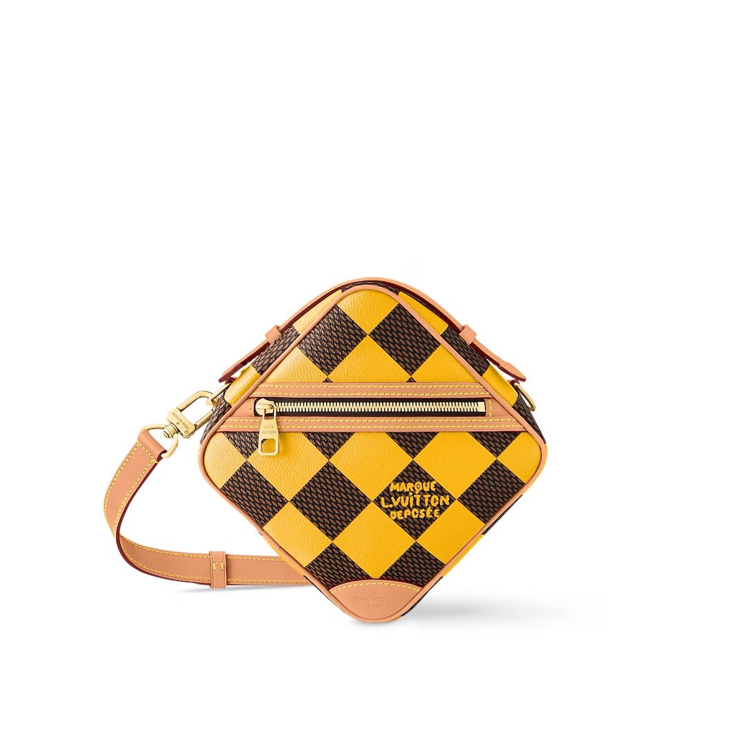 i1715497888_3082_1.jpg Louis Vuitton Chess Messenger Square Bag - Image 1