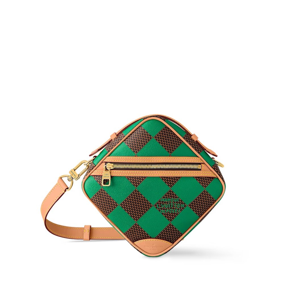 i1715497945_6809_3.jpg Louis Vuitton Chess Messenger Square Bag - Image 1