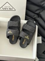 Prad * 24/Velcro woven sandals slippersA must-have summer sandal from - Image 5