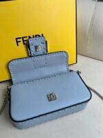 Fendi light blue hand sewing bag - Image 6