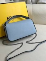 Fendi light blue hand sewing bag - Image 4