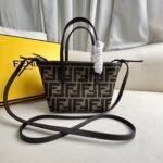 Fendi Old flowerThe latest vintage Roll mini vegetable basket,