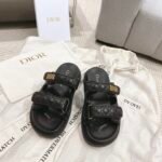 dior2024 Velcro sandals and slippers