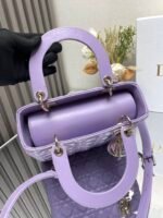 【 Lady Dio. r My ABC 】 "Purple Sheepskin" /Five grid sheepskin/ - Image 6