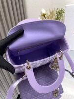 【 Lady Dio. r My ABC 】 "Purple Sheepskin" /Five grid sheepskin/ - Image 8