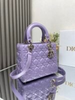 【 Lady Dio. r My ABC 】 "Purple Sheepskin" /Five grid sheepskin/ - Image 3