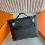 Mini2424 21cm Evercolor/Swift Ck89 black silver buckle, - Image 5