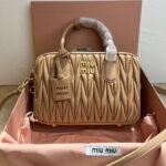 MiuMiu's new too pretty bowling bag,