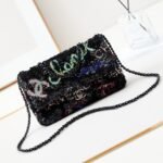 Chanel 24A's favorite colored letter glitter bag