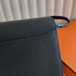 Roulis19cm Evercolor leather top craftsmanship wax thread full seam CK89 black gold buckle - Image 3