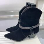 Brunello Cucinelli's 2024 ankle boot designed for high-end boots