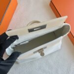 Mini2424 Evercolor/Swift 01 Pure White I2 Cream Silver Buckle - Image 9