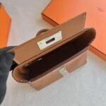 Mini2424 Evercolor/Swift Ck37 Gold Brown Silver Buckle - Image 7