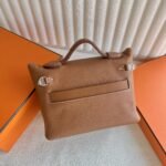 Mini2424 Evercolor/Swift Ck37 Gold Brown Silver Buckle - Image 5