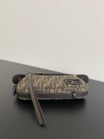 Fendi dark brown hand sewn bag - Image 8