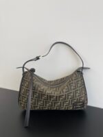 Fendi coffee hand sewn bag