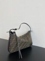Fendi coffee hand sewn bag - Image 2