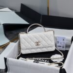 Chanel with diamond handle organ bag