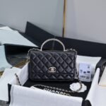 Chanel sheep belt drill handle Woc clutch