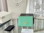 PRADA button card bag coin purse
