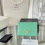 PRADA button card bag coin purse
