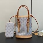 White Cowboy Mini Bucket Bag Series Nano Bucket Mini Bucket Handbag
