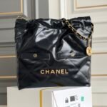 Chanel platinum shopping bag