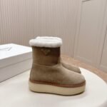 Prada platform shoes Snow boots high top boots