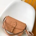 Louis Vuitton  black silk print version Diane handbag