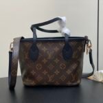 Louis Vuitton  vintage black double-sided shopping bag series