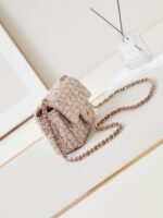 Chanel 24B pink cloth bag - Image 3