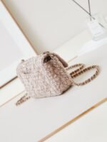 Chanel 24B pink cloth bag - Image 4