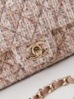 Chanel 24B pink cloth bag - Image 2
