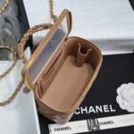 Chanel wax sheepskin long box bag - Image 7