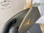 PRADA cross pattern card bag coin purse - Image 8
