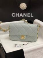 Chanel sheepskin underarm bag