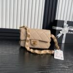 Chanel sheepskin underarm bag