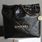 Chanel platinum shopping bag