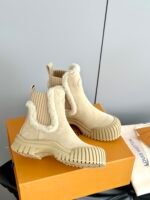 L Home Ruby Chelsea Lamb Wool boots Doc Martens - Image 5