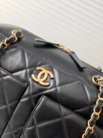 Chanel 24K bowling shoulder bag, - Image 5