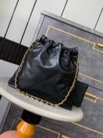 Chanel lychee leather handbag - Image 3