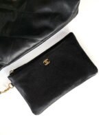 Chanel lychee leather handbag - Image 6