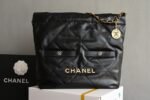 Chanel white gold tote