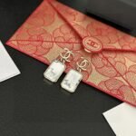 Chanel vintage double C earrings - Image 3
